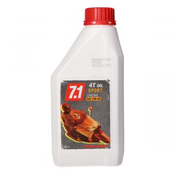Motorolie Malossi 7.1 Sport SAE 5W40 4-takt Vol Synthetisch 1 liter (high performace) 7612446