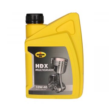 Motorolie Kroon 10w40 4-takt HDX Multigrade 1 liter (onder andere Honda MT/MB/MBX/MTX/NSR))