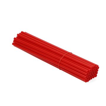Spaak cover 215mm rood DMP 36 stuks
