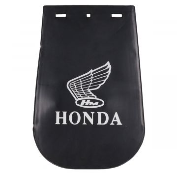 Spatlap Honda 16x25 embleem zwart