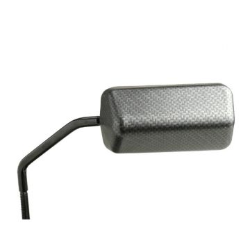 Spiegel F1 CLASSIC draad M8 x 75mm Carbon mat
