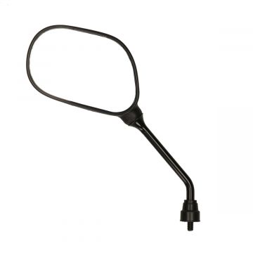 Spiegel links zwart Peugeot V-Clic/Honda Zoomer/China LX/VX/VXS/Riva/Napoli/Maple/Touring/Toscane/Lux/HT50QT12/One/Remini/RL/Venice MKX