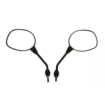Spiegelset Piaggio NRG/Ntt/Typhoon/Zip Sp zwart DMP