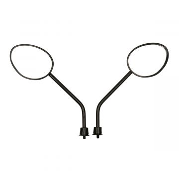 Spiegelset Piaggio Zip 2000→ 50cc 2/4-takt zwart DMP