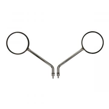 Spiegelset chroom Vespa LXV 50-125cc/GTV 250cc 2006-2009/GT 125-250cc 2006-2008 57340R origineel