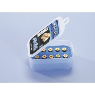 Hoofdsproeierset 6 mm Polini voor Keihin (Type: 99101-357) PWK/Polini CP- (60-78) 10 stuks 370.0001