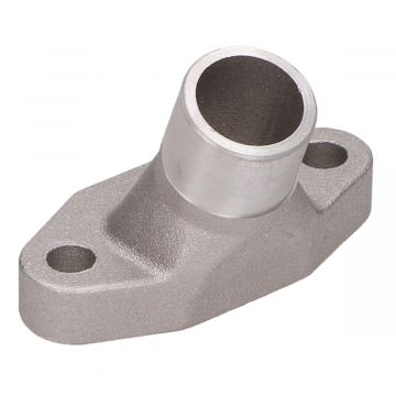 Inlaatspruitstuk Zundapp 15mm Bing carburateur (carburateuraansluiting 20mm/hartafstand boutgaten 45mm)