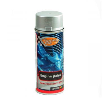 Spuitbus engine paint aluminium 400ml Motip