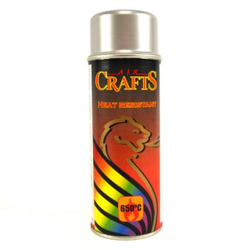 Spuitbus hittebestendig aircrafts aluminium 400ml Motip