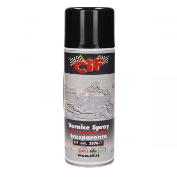 Spuitbus hittebestendig blank 400ml Motip-554032
