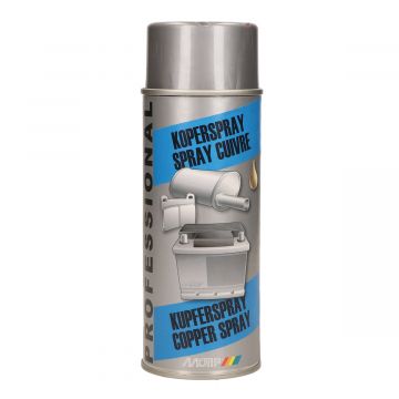 Spuitbus koper spray 400ml Motip