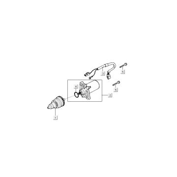 Startmotor - Bendix Kymco Super9 50 2-takt AC oud model Sportblauw