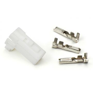 Stekker voor kabelboom BGM PRO,type 070 AM,2 stekkercontacten Vespa,Piaggio,Gilera stekker BGM0702FPL