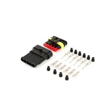 Connectorset voor kabelboom BGM PRO type serie 060 AM SpecialSeal,0,85-1,25vierkante mm,waterdicht 5 steekcontacten