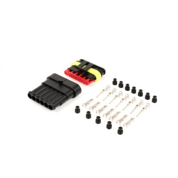 Connectorset voor kabelboom BGM PRO type serie 060 AM SpecialSeal,0,85-1,25vierkante mm,waterdicht 6 steekcontacten