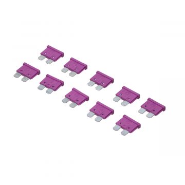 Steekzekering 3A 10 stuks