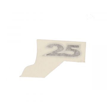 Sticker (25)  Piaggio Zip 2000-&gt; links/rechts achter 576745 origineel