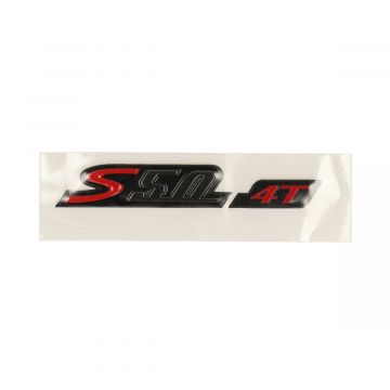 Sticker zijscherm Vespa S (S50 4T) mat zwart origineel 673575
