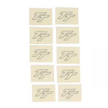 Sticker Zundapp [tt] wit/ zwart model 529