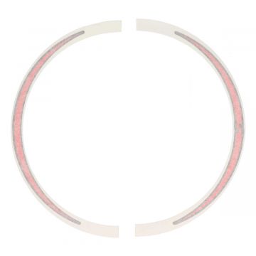 Aufkleber Satz Felge (s) Zip 4-Takt Euro 4 rot Piaggio original 2h003254