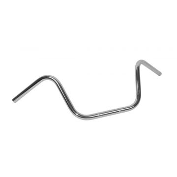 Stuur extra hoog 28cm Grande ret/ Retro/ Torino chroom
