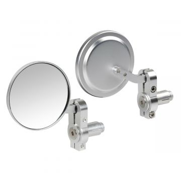 Spiegelset stuureind universeel chroom Lampa