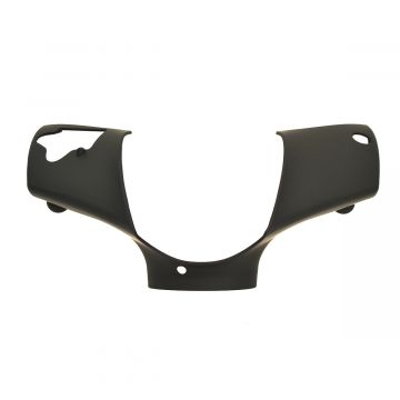 Stuurkap voorzijde/boven Piaggio Zip 2000→ 2/4-takt/Zip SP nieuw type matzwart MKX