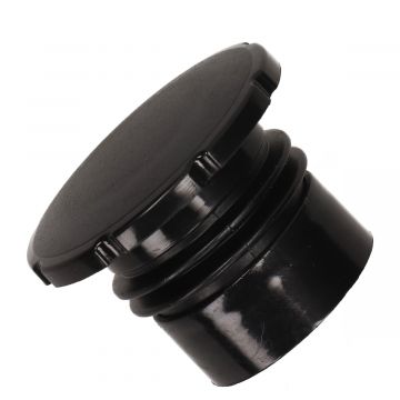 Tankdop Peugeot Rapido/Buxy/Seedake/Zenith/MBK 888189 rond 40mm zwart MKX
