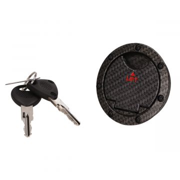 Benzinetankdop + slot type Yamaha /  Aerox / MBK Nitro carbon DMP
