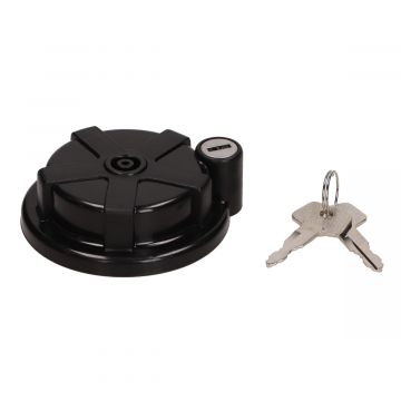 Tankdop + slot Suzuki TSX zwart Supertec