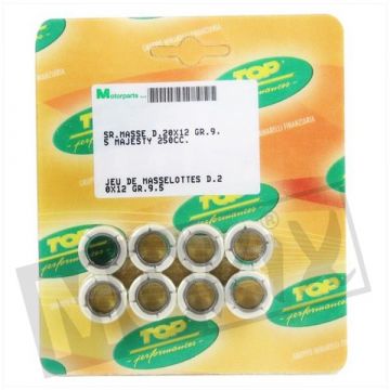 Variateur rollenset (8 rollen) 20x12 Top performances