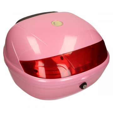 Topkoffer 28 liter China Retro/Torino roze origineel