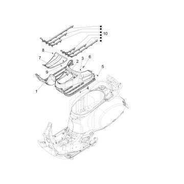 Treeplank Vespa GTS 300 HPE 4V IE ABS Euro 4 2019