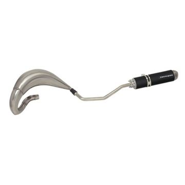 Uitlaat Malaguti XSM, XTM / Yamaha DT / Motorhispania RYZ / Peugeot XPS e-nox rvs Tecnigas