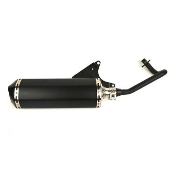 Auspuff Modell Akrapovic Vespa LX 4T 4V Vespa Primavera Vespa Vespa Sprint Schwarz