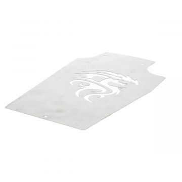 Underseat / beschermplaat onder Yamaha Aerox spiegel draak