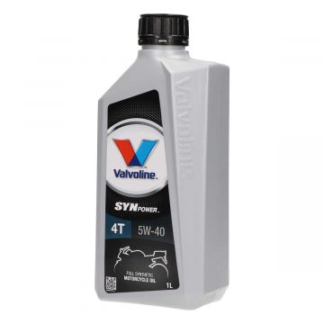 Motorolie Valvoline 5W40 4-takt  SynPower (met vultuit) 1 liter (vol symthetisch)