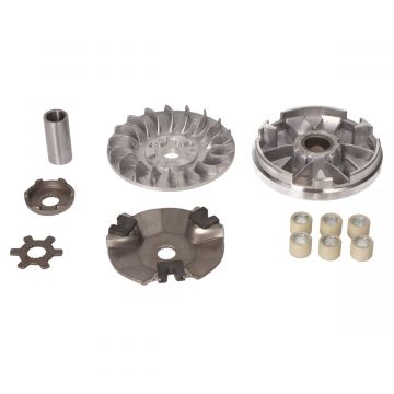 Variateurkit compleet Minarelli 50cc 2-takt Aerox/Nitro/SR/491/Ark/F10-12-15/Booster/BWS/Slider/Neos/Ovetto/Area/Habana/Scrarabeo/Stunt/Jog/Why/Zest/Amico/Stunt/Dragster/Amico/Gulliver/Rally/Why/Flipper