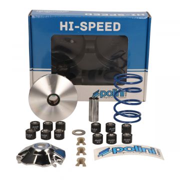 Variateurkit Polini High Speed Piaggio 50cc 4-takt 3V ie Iget Zip Euro 4-5 2018→ /Primavera-Sprint Euro 4-5 2018→/Liberty euro 3-4-5 2016→  241.737