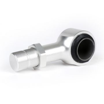 Achterschokbrekerverlenging/adapter BGM PRO voor schokbrekers type R12,20-30mm,Lambretta LI,LIS,SX,TV,DL,GP zilver