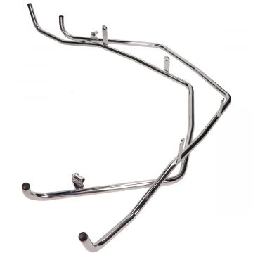 Sierbeugel set voorzijde Sym Fiddle chroom DMP
