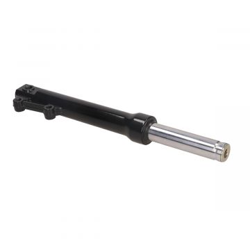 Voorvorkpoot links glanszwart model China 10 inch LX/AGM VX/VX50S/Riva/Napoli/Benson/Touring/Toscana/Lux/VXL/RL/Azzuro/Rimini/Capri/RL/Vespelini/Lux/Star/GTS/Delphi/Morino