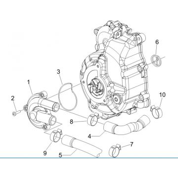 Waterpomp Vespa GTV 250 IE 4V