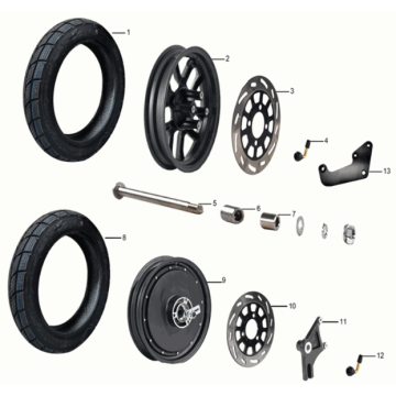 Wheel ASSY Yadea G5