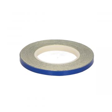 Wielstriping reflectie 5mmx9m blauw