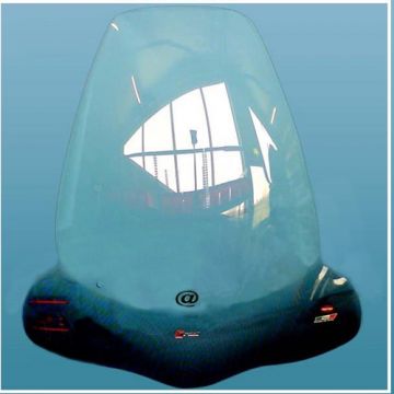 Windscherm hoog transparant Honda Chiocciola 125-150 2000-2003 Faco