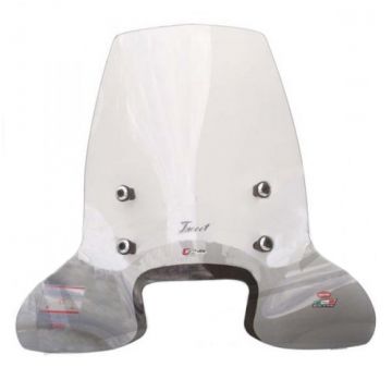Windscherm hoog smoke/transparant Peugeot Tweet 2010-2022 Faco