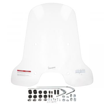 Windscherm hoog transparant Vespa Sprint 50-125-150 2014-&gt; origineel 1B001114