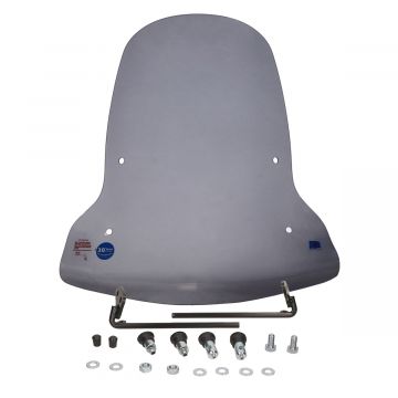 Windscherm hoog Sym Mio Smoke compleet