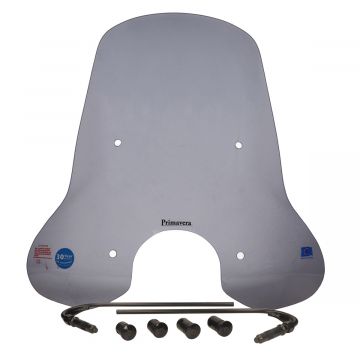 Windscherm hoog smoke (72cm)Vespa Primavera 50-125-150cc/Elettrica Regia made in EU